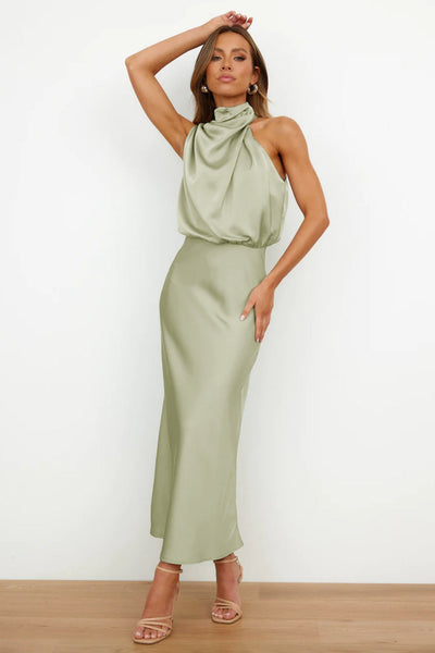 Carlina | The Perfect Satin Dress