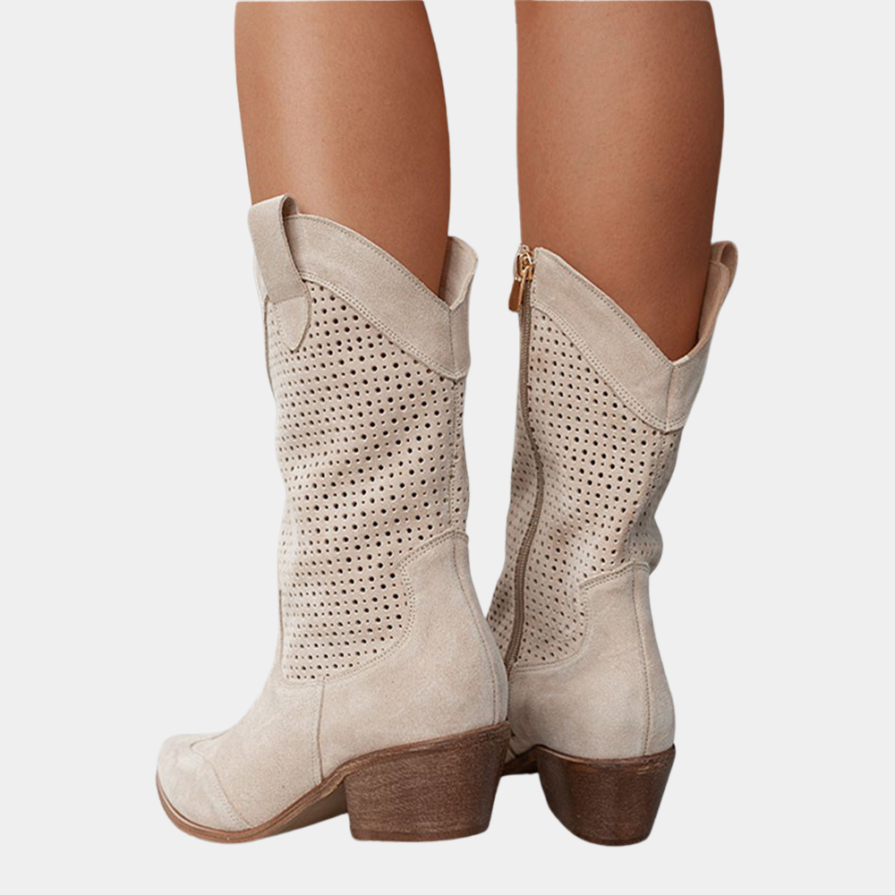 Rachel - Cowboy Style Orthopedic Boots