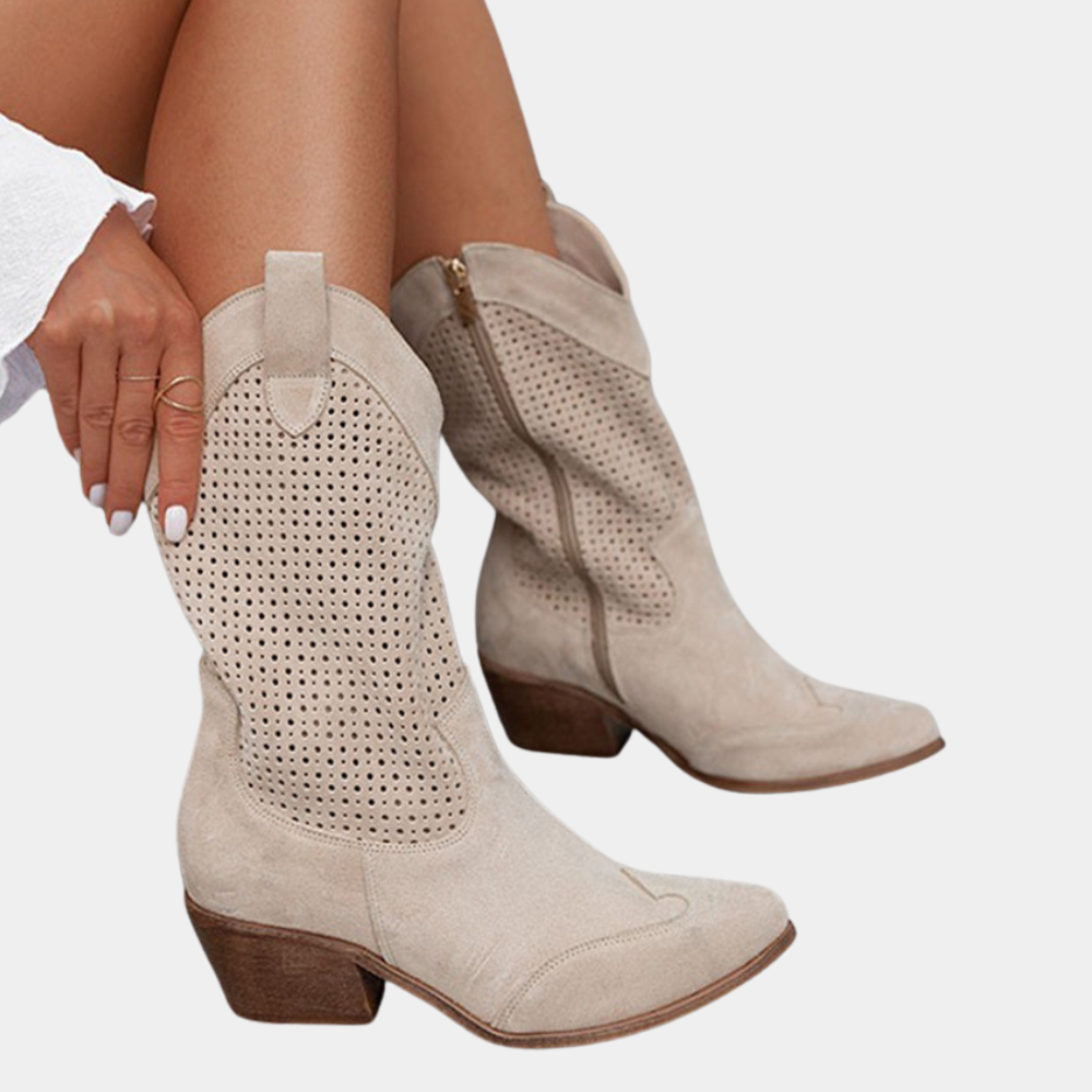 Rachel - Cowboy Style Orthopedic Boots