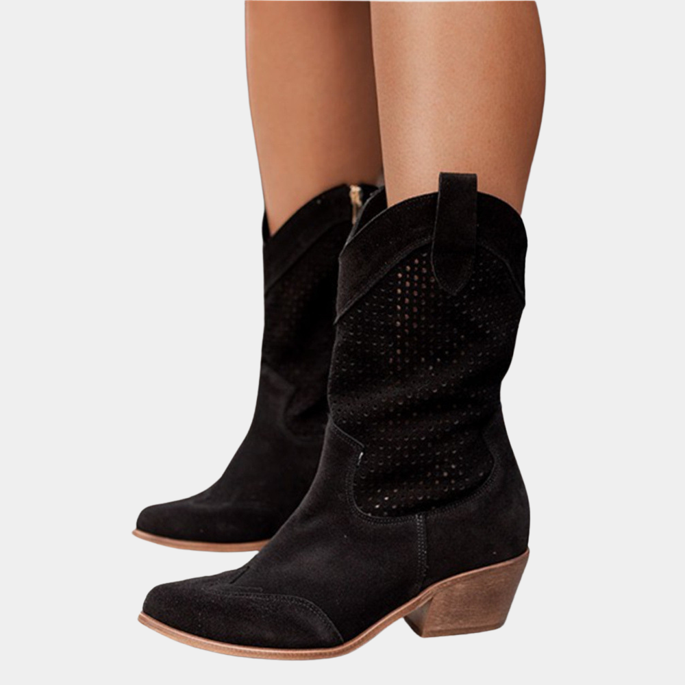 Rachel - Cowboy Style Orthopedic Boots