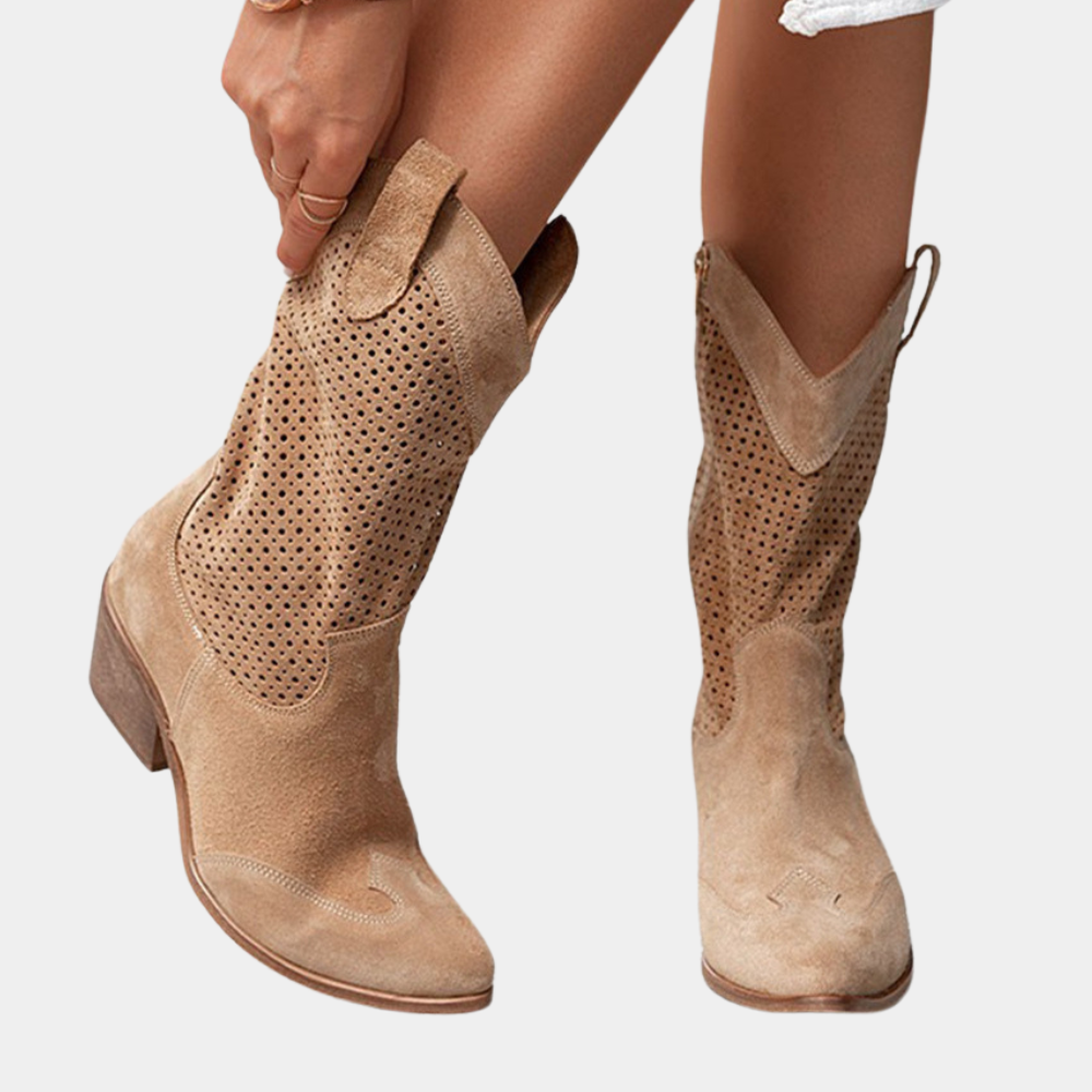 Rachel - Cowboy Style Orthopedic Boots